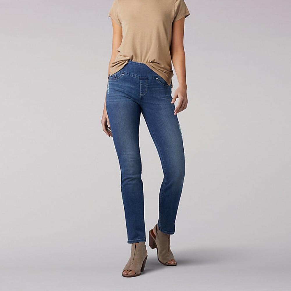 LEE SCULPTING SLIM FIT SLIM LEG PULL ON JEAN
